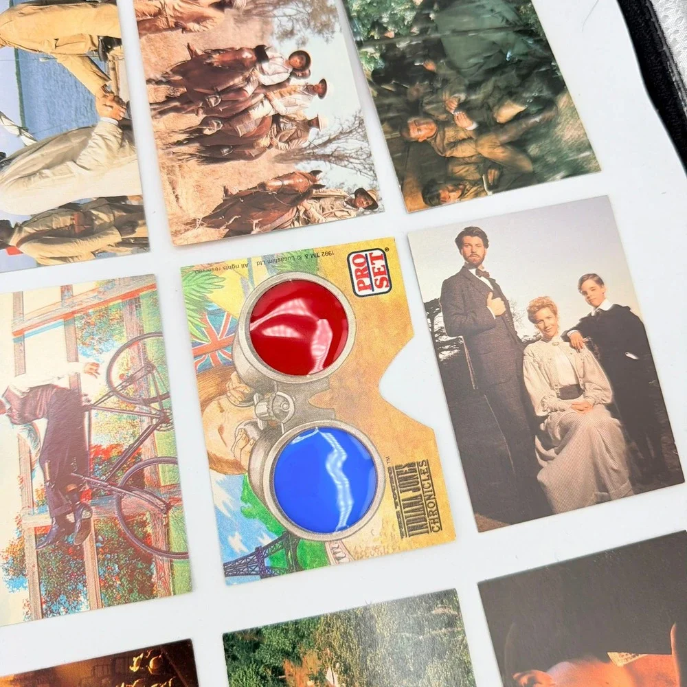 Pro Set Indiana Jones Trading Cards Unisex OS Multi Excellent 1992 21pc Lot